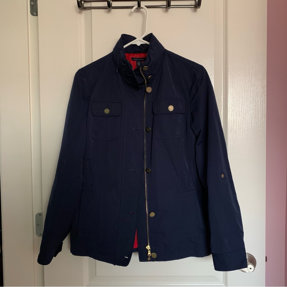 Navy Blue Tommy Hilfiger Coat